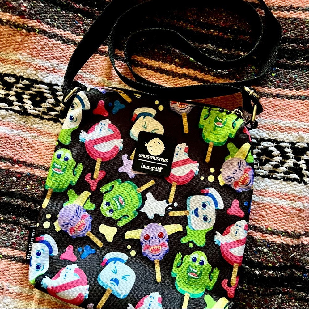Loungefly Ghostbusters Ghost Candy Crossbody Shou… - image 5